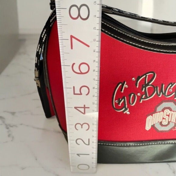 Ohio State Buckeyes Shoulder Bag Wallet Vintage Y2K 90s Official Licensed New - Picture 8 of 9